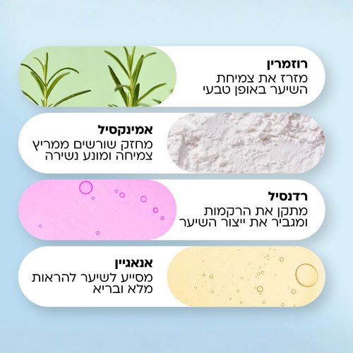 grow - סרום לצמיחת השיער